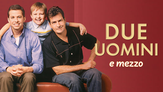 Serie TV Due Uomini e Mezzo in DVD in italiano - 12 stagioni